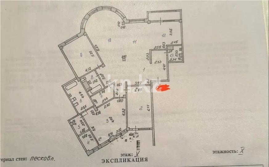 Продажа 3-комнатной квартиры, 217.1 м² в Астане - фото 2