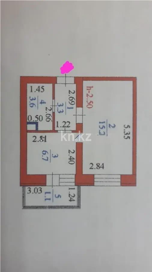 Продажа 1-комнатной квартиры, 30 м², ул. Карасай батыра, дом  22г в Астане