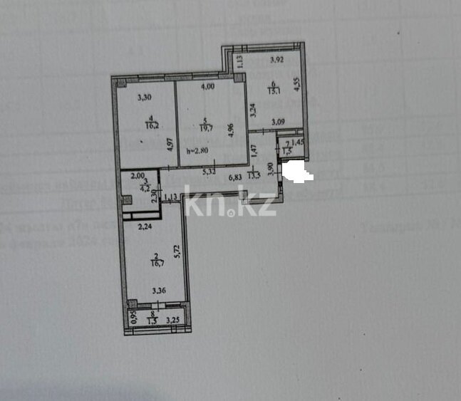 Продажа 3-комнатной квартиры, 88.4 м² в Астане - фото 18