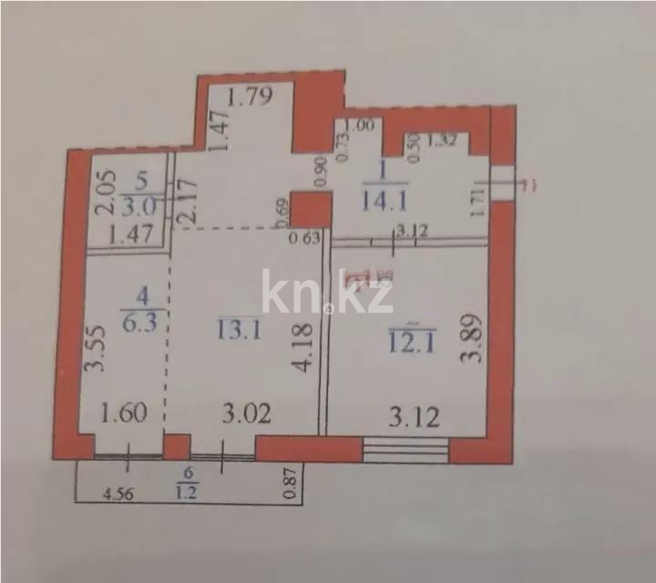 Продажа 2-комнатной квартиры, 50 м² в Караганде - фото 5