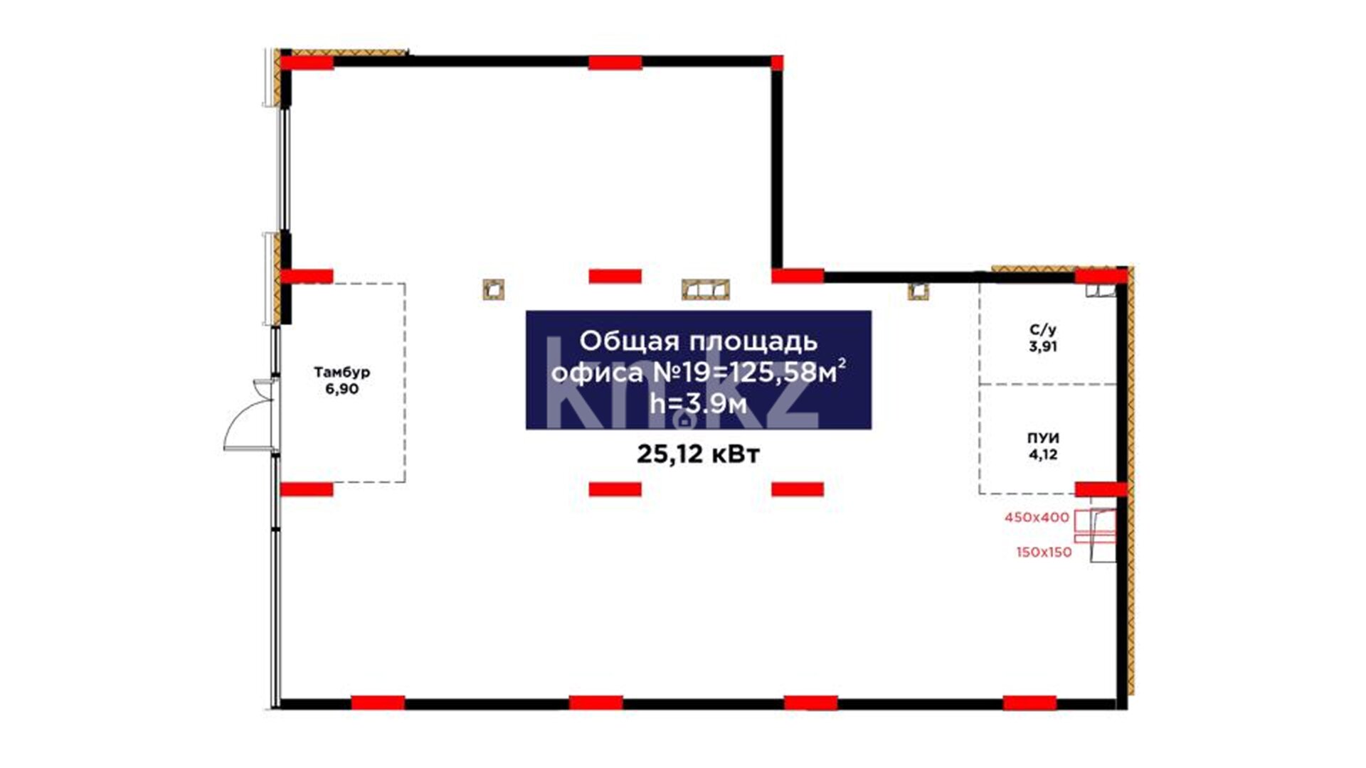 ЖК Bosaga, цена 93 958 956 ₸, 748 200 ₸&nbsp;/&nbsp;м²