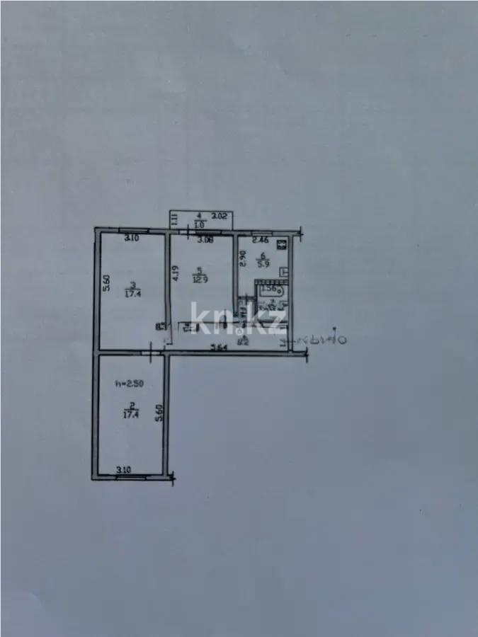 Продажа 3-комнатной квартиры, 66 м² в Алматы - фото 6