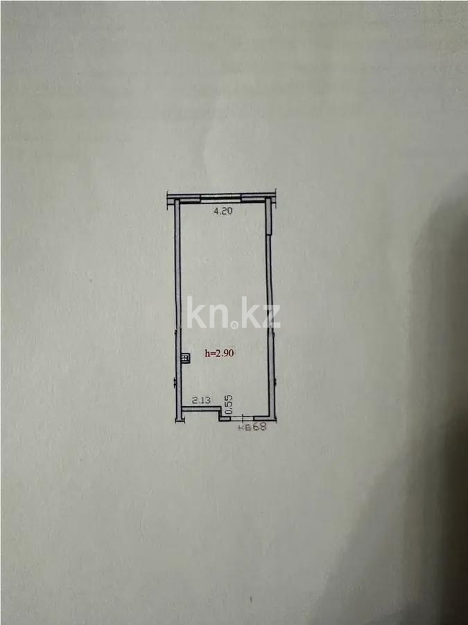 Продажа 1-комнатной квартиры, 42.2 м² в Алматы