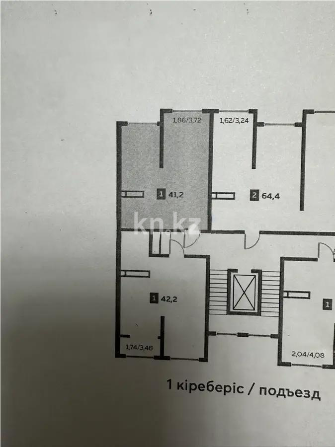 Продажа 1-комнатной квартиры, 41.2 м², мкр. Шугыла, дом  340/41 в Алматы