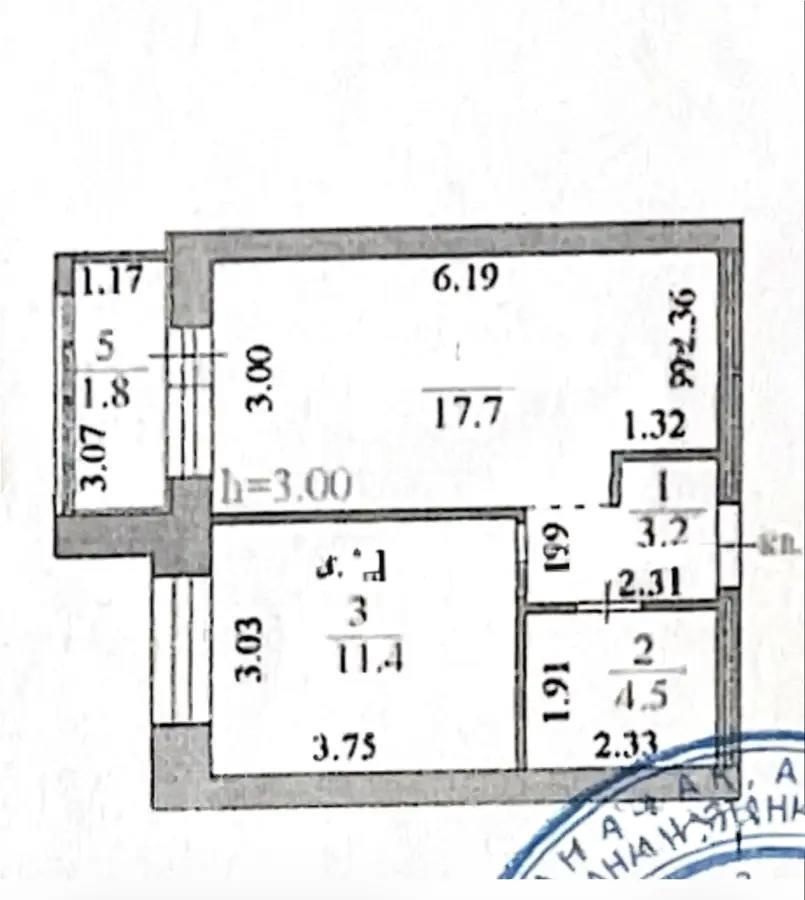 Продажа 1-комнатной квартиры, 39 м² в Астане - фото 4