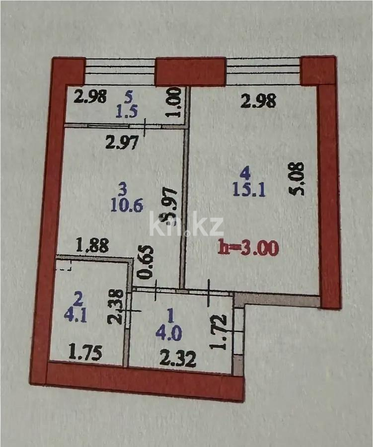 Продажа 1-комнатной квартиры, 35.3 м², ул. Айтматова, дом  77/6 в Астане - фото 5