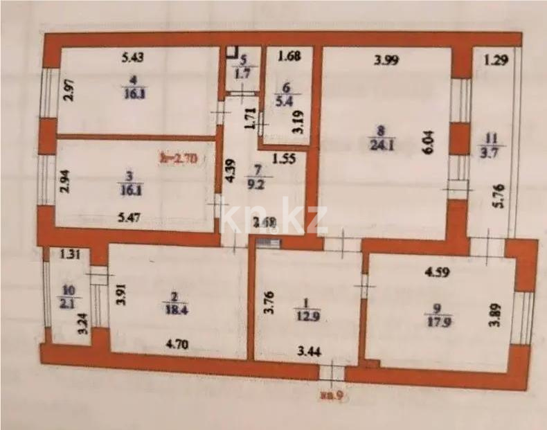 Продажа 4-комнатной квартиры, 130 м² в Астане