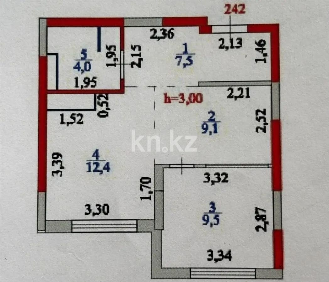 Продажа 1-комнатной квартиры, 42.5 м² в Астане - фото 4