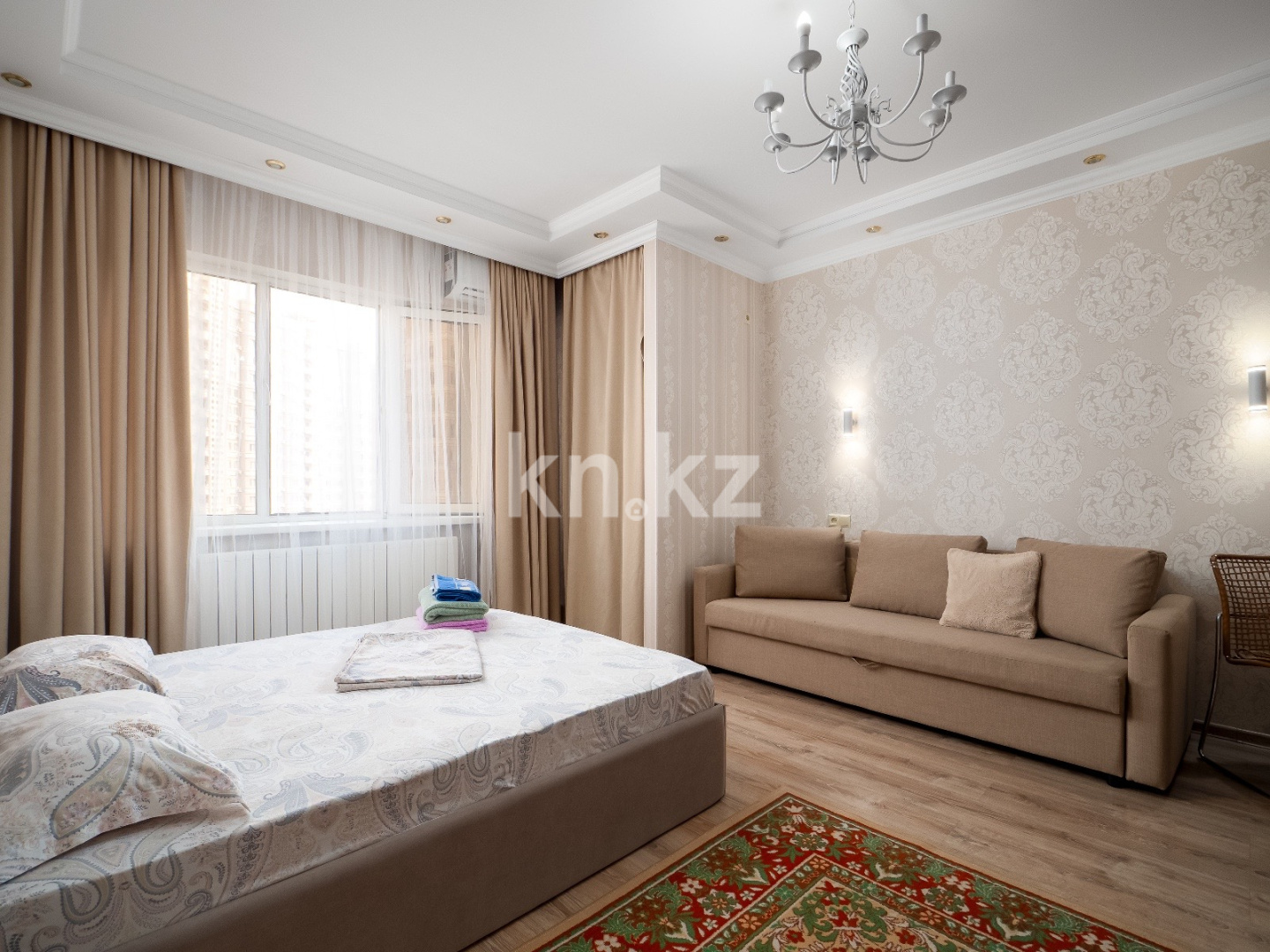 Аренда 1-комнатной квартиры посуточно, 42 м², ул. Навои, дом  208 - ул. Торайгырова в Алматы