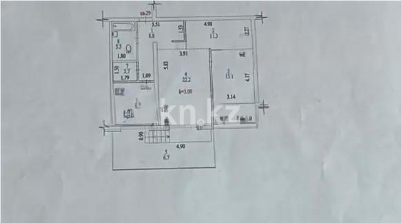 Продажа 3-комнатной квартиры, 80 м² в Алматы