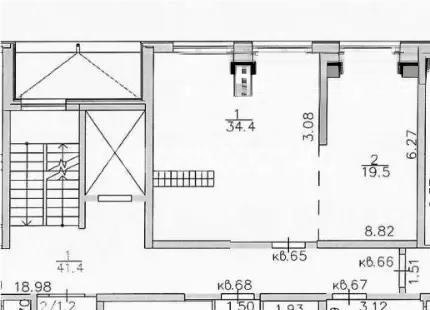 Продажа 2-комнатной квартиры, 53.9 м² в Алматы