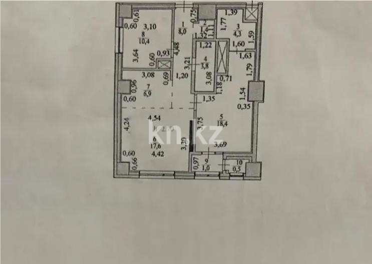 Продажа 3-комнатной квартиры, 75 м², ул. Байтурсынова, дом  1 в Астане - фото 7