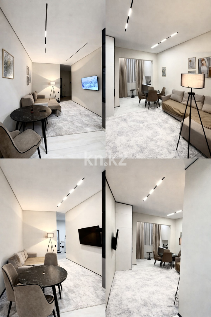 Аренда 2-комнатной квартиры посуточно, 50 м² в Алматы - фото 3