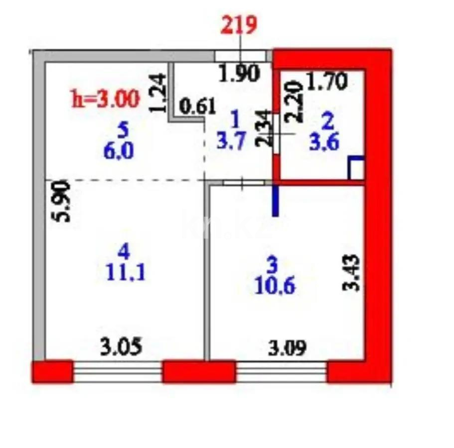 Продажа 2-комнатной квартиры, 35 м² в Астане - фото 6