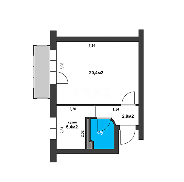 Продажа 1-комнатной квартиры, 32 м² в Алматы - фото 16