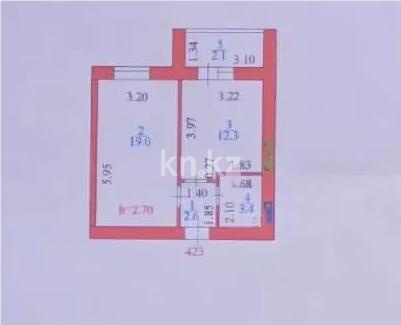 Продажа 2-комнатной квартиры, 40 м², ул. Бейбарыс Султан, дом  25/3 в Астане - фото 5