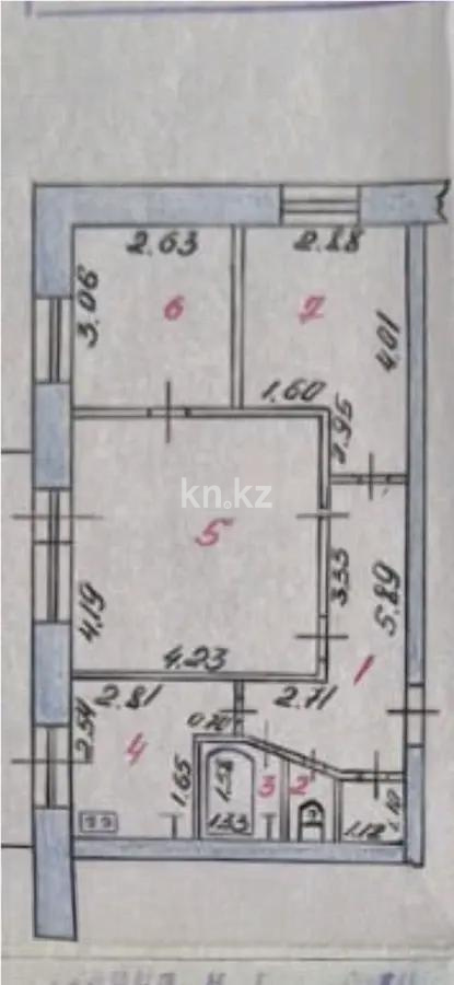 Продажа 3-комнатной квартиры, 64 м² в Темиртау