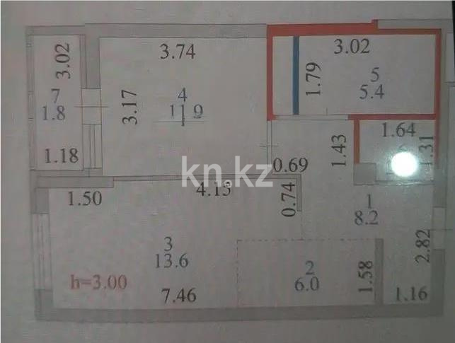Продажа 2-комнатной квартиры, 49 м² в Астане - фото 3
