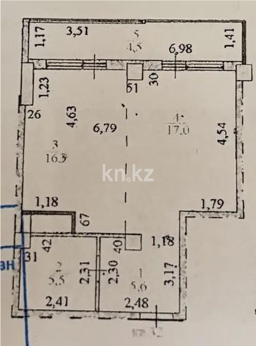 Продажа 2-комнатной квартиры, 49 м² в Астане - фото 4