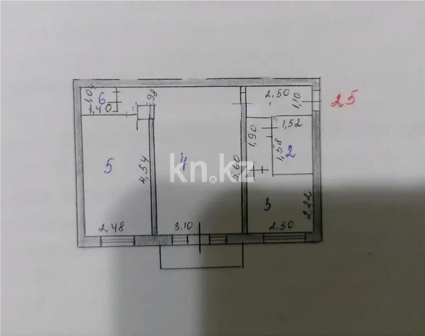 Продажа 2-комнатной квартиры, 44 м² в Астане - фото 6