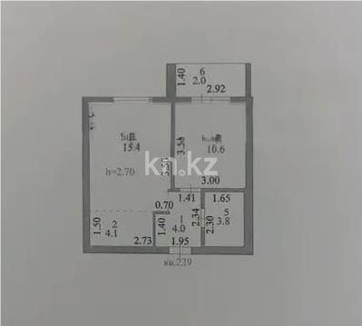 Продажа 2-комнатной квартиры, 39.9 м² в Астане - фото 4