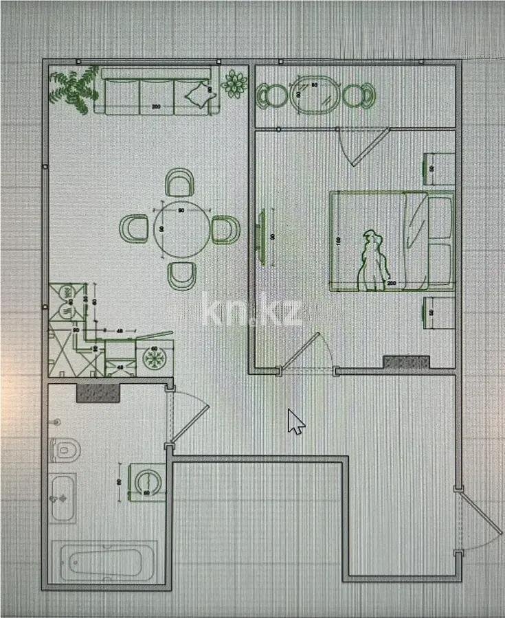 Продажа 2-комнатной квартиры, 65 м² в Алматы - фото 2