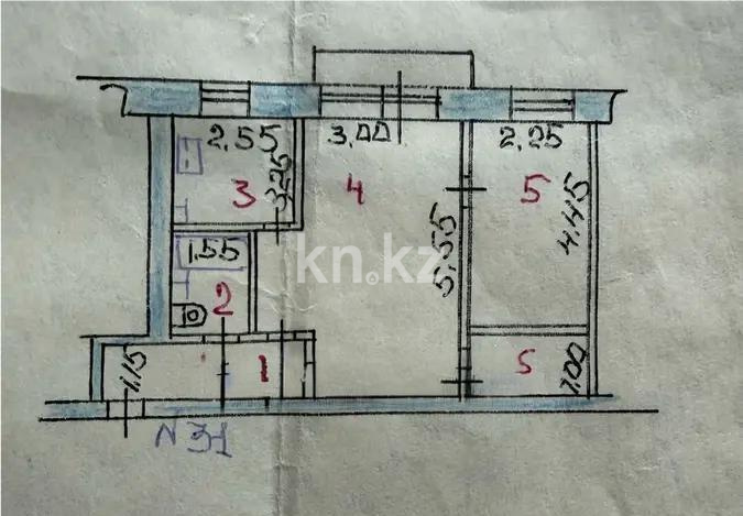 Продажа 2-комнатной квартиры, 43 м² в Темиртау - фото 5