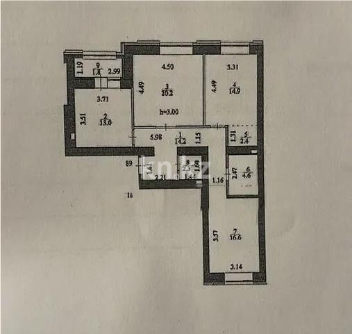 Продажа 3-комнатной квартиры, 95 м² в Астане - фото 5