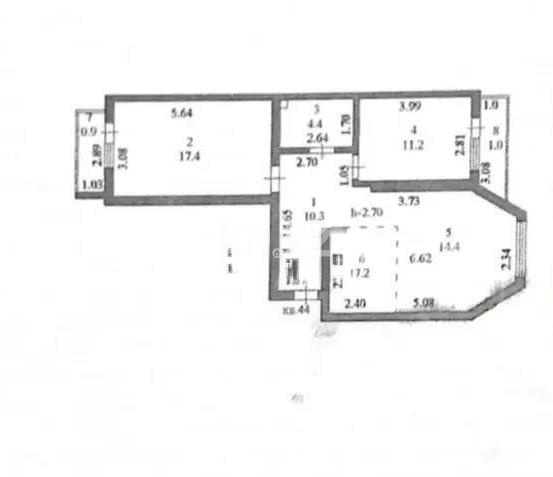 Продажа 3-комнатной квартиры, 66.8 м² в Астане - фото 6