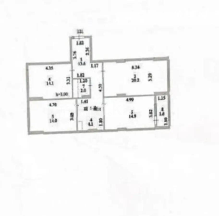Продажа 3-комнатной квартиры, 84.5 м², ул. Култегин, дом  4а в Астане