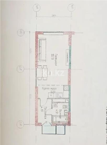 Продажа 1-комнатной квартиры, 33.7 м² в Алматы