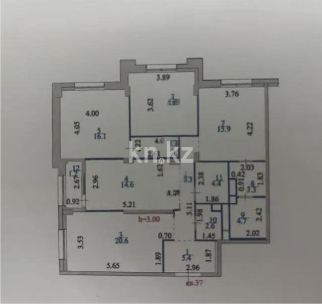 Продажа 4-комнатной квартиры, 113.2 м² в Астане - фото 5