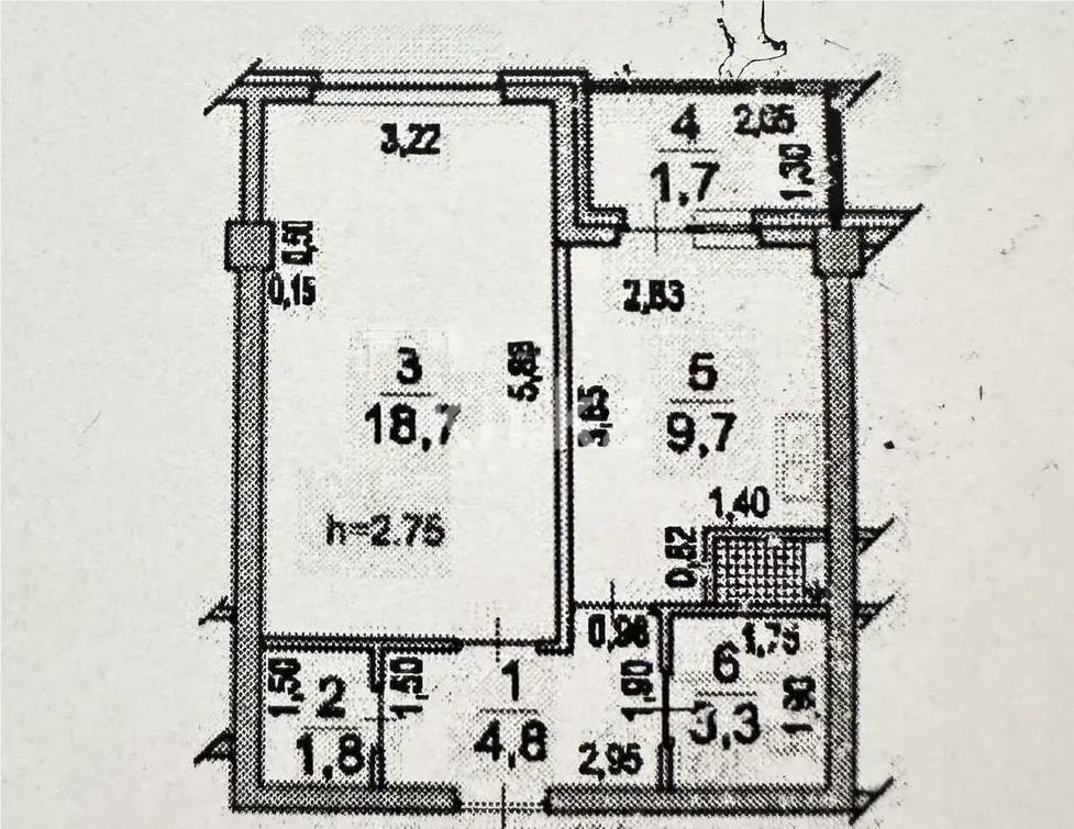 Продажа 1-комнатной квартиры, 40 м² в Алматы - фото 5