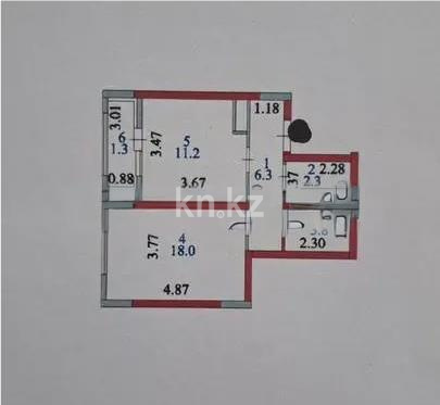 Продажа 1-комнатной квартиры, 42.9 м² в Астане - фото 5