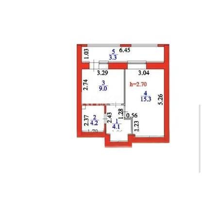 Продажа 1-комнатной квартиры, 36 м² в Астане