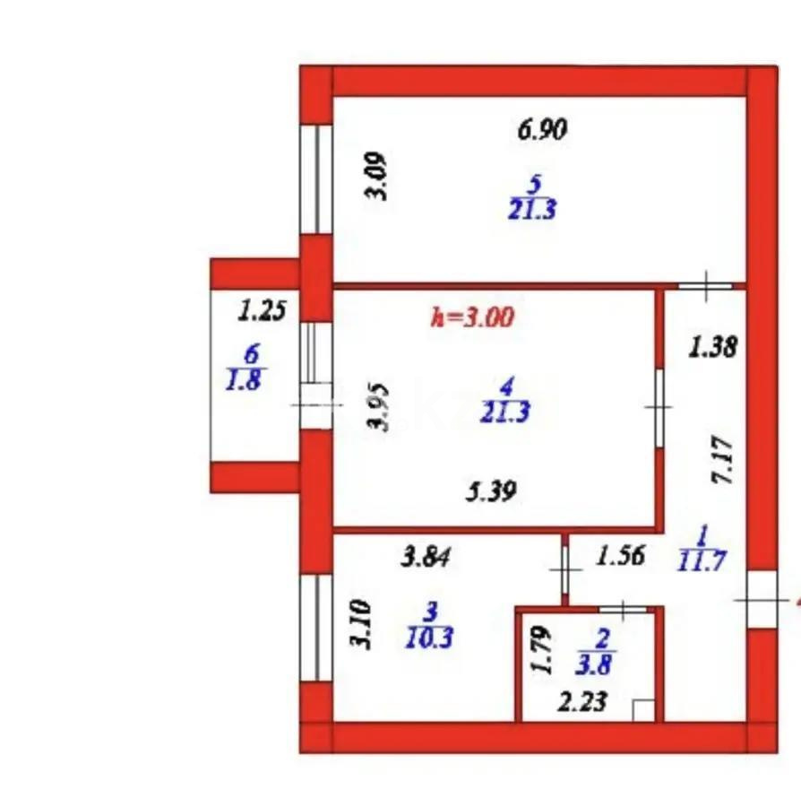 Продажа 2-комнатной квартиры, 72 м² в Астане