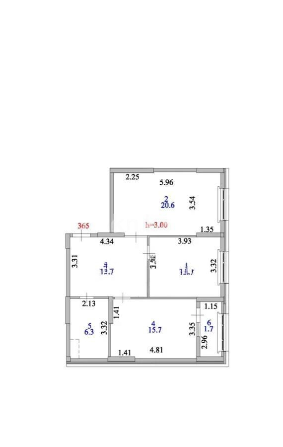 Продажа 2-комнатной квартиры, 71 м² в Астане
