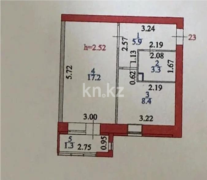 Продажа 1-комнатной квартиры, 36.1 м² в Астане - фото 5