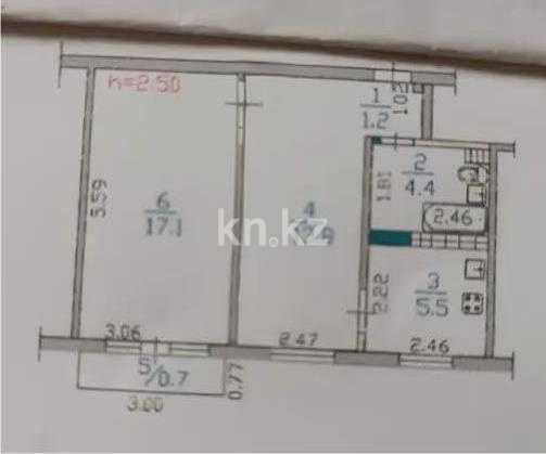 Продажа 2-комнатной квартиры, 45 м², пр. Назарбаева, дом  27 в Алматы - фото 4