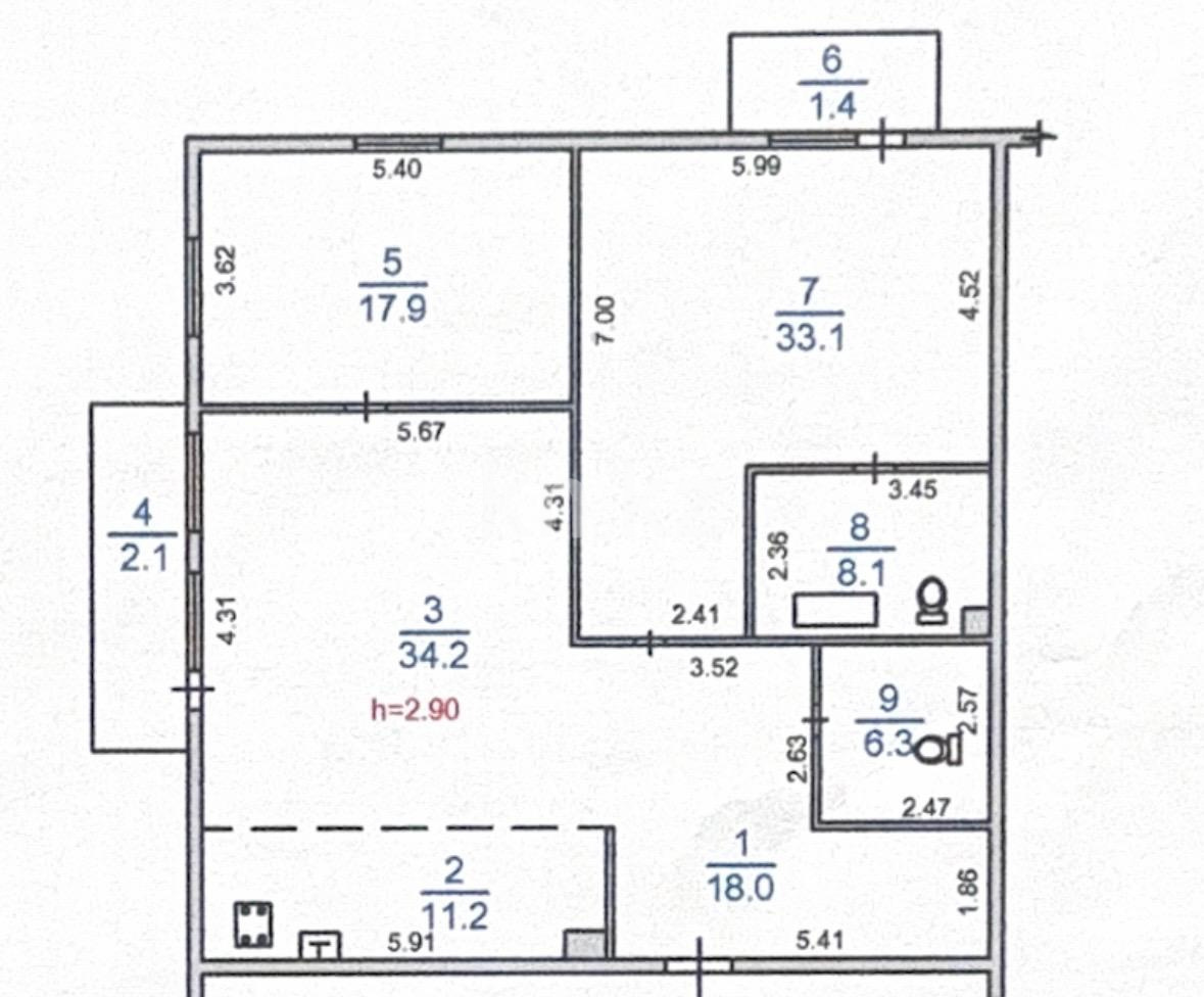 Продажа 3-комнатной квартиры, 133 м² в Алматы - фото 22