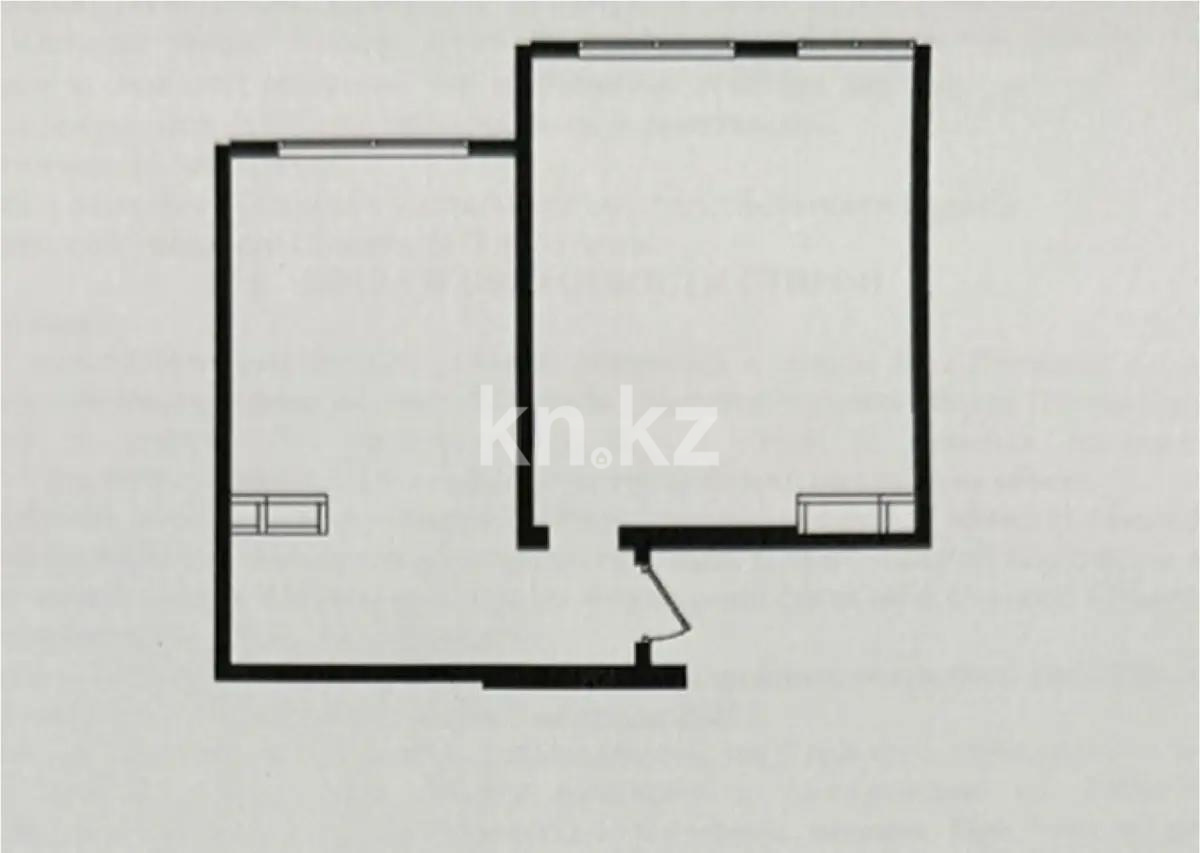 Продажа 1-комнатной квартиры, 55.46 м², ул. Сыбызгы, дом  100 стр в Алматы