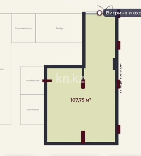 Продажа помещения, 108 м² в Астане - фото 4