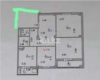 Продажа 3-комнатной квартиры, 94 м² в Астане - фото 6