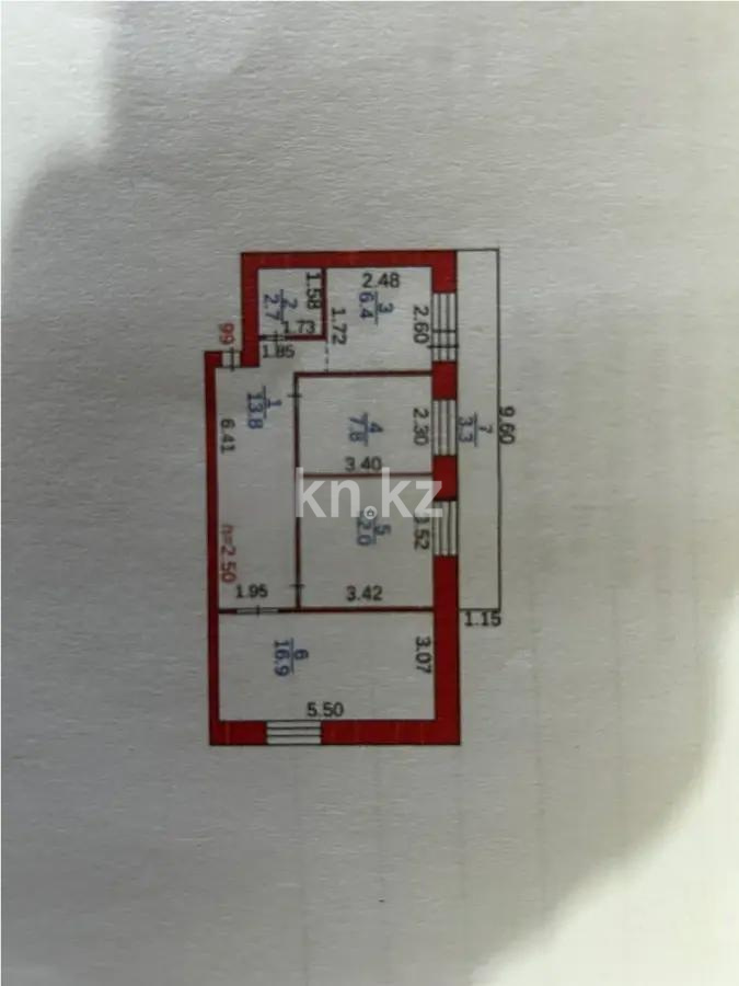 Продажа 3-комнатной квартиры, 62 м² в Караганде - фото 7