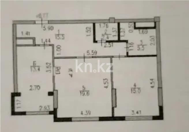 Продажа 2-комнатной квартиры, 72 м², пр. Мангилик Ел, дом  39 в Астане - фото 5