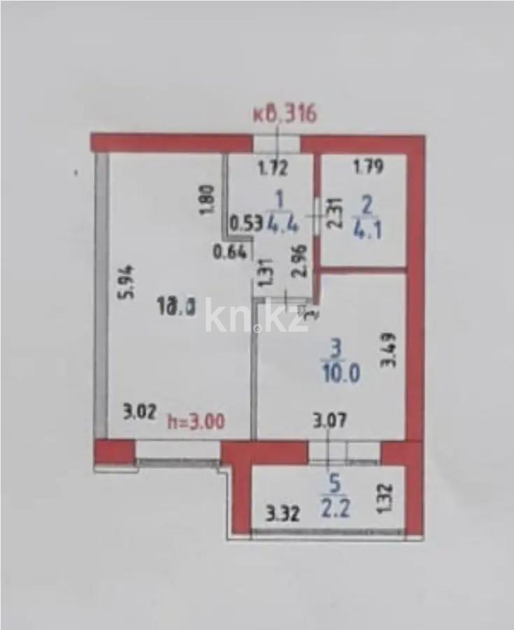 Продажа 2-комнатной квартиры, 37.5 м² в Астане - фото 5