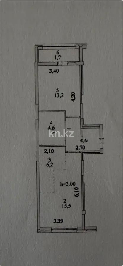 Продажа 2-комнатной квартиры, 47 м² в Астане - фото 4