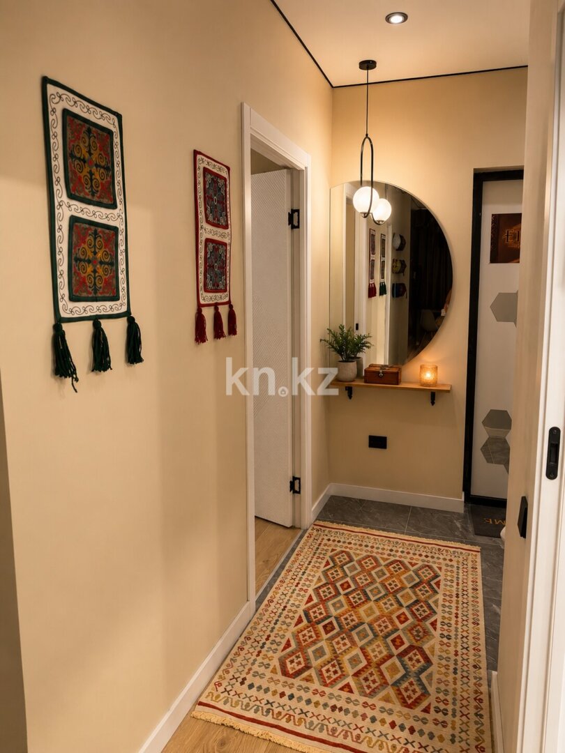 Аренда 3-комнатной квартиры посуточно, 55 м² в Алматы - фото 10