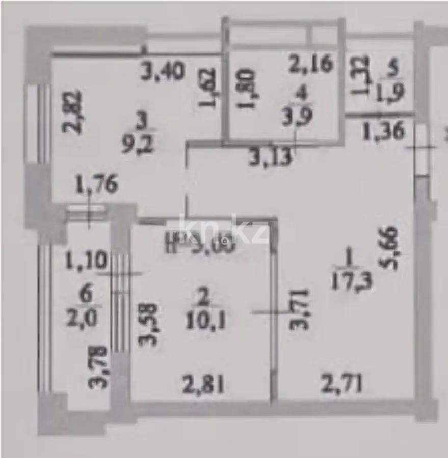 Продажа 2-комнатной квартиры, 44.4 м² в Астане - фото 5