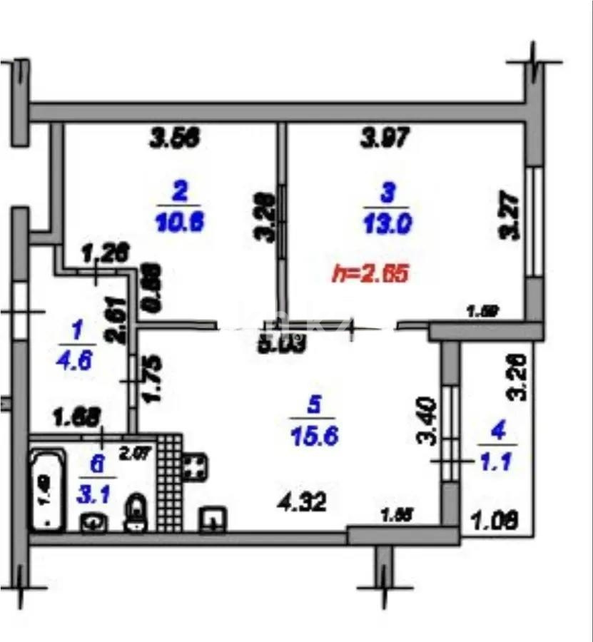 Продажа 2-комнатной квартиры, 49 м² в Алматы - фото 6